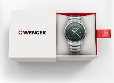 Wenger City GMT Quartz 01.1442.107