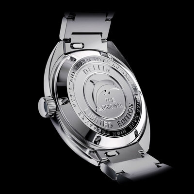 Edox Delfin The Original 1961 Automatic 80143-3m-nin Delfin re-edition 65th Anniversary Limited Edition 265pcs (+ reserveriempje)