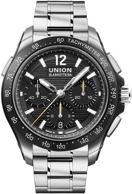 Union Glashütte Belisar Chronograph Sport D014.927.11.057.00 (+ reserveriempje)