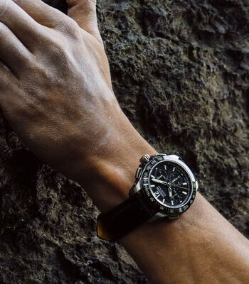 Union Glashütte Belisar Chronograph Sport D014.927.11.057.00 (+ reserveriempje)