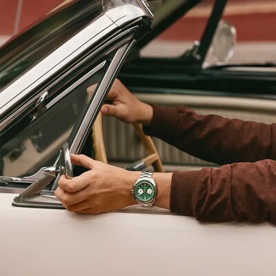 Bulova Archive Series Racer Quartz Chronograph 98B468