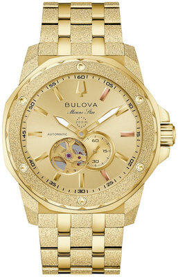 Bulova Marine Star Automatic Open Heart 97A200 Marc Anthony