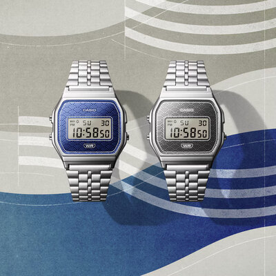 Casio Vintage A159WEVJ-2ER Seigaiha