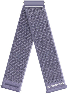 Nylon riempje Coros (pro Apex 4 42mm, Pace 4, Pace Pro aj.), paars, Quick Release