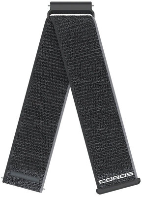 Nylon riempje Coros (pro Apex 4 46mm, Nomad), zwart, Quick Release