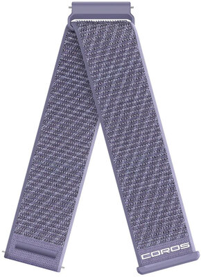 Nylon riempje Coros (pro Apex 4 46mm, Nomad), paars, Quick Release