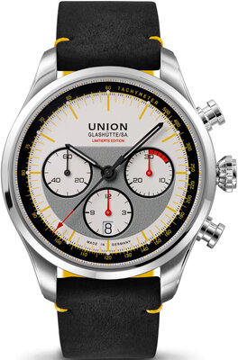Union Glashütte Belisar Chronograph D009.427.18.011.09 Silvretta Classic 2026 Limited Edition 200pcs (+ 2 reservebanden)