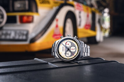 Union Glashütte Belisar Chronograph D009.427.18.011.09 Silvretta Classic 2026 Limited Edition 200pcs (+ 2 reservebanden)