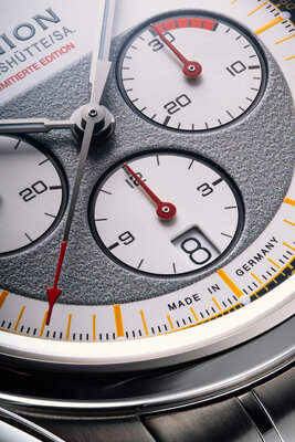 Union Glashütte Belisar Chronograph D009.427.18.011.09 Silvretta Classic 2026 Limited Edition 200pcs (+ 2 reservebanden)