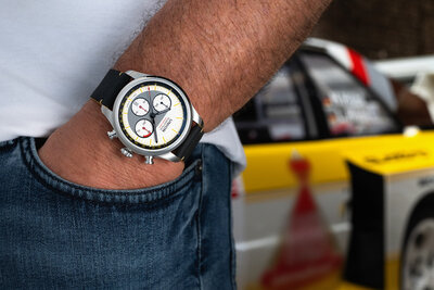 Union Glashütte Belisar Chronograph D009.427.18.011.09 Silvretta Classic 2026 Limited Edition 200pcs (+ 2 reservebanden)