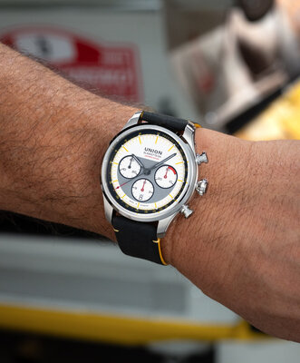 Union Glashütte Belisar Chronograph D009.427.18.011.09 Silvretta Classic 2026 Limited Edition 200pcs (+ 2 reservebanden)