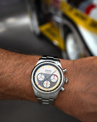 Union Glashütte Belisar Chronograph D009.427.18.011.09 Silvretta Classic 2026 Limited Edition 200pcs (+ 2 reservebanden)