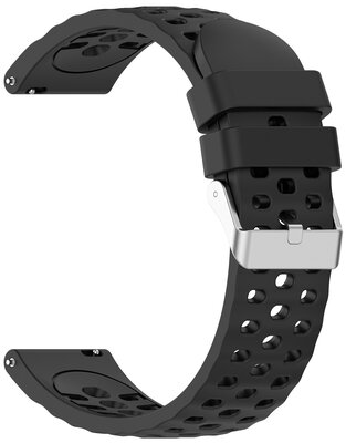 Siliconen bandje Amazfit 20 mm (pro Active 3 Premium), Black