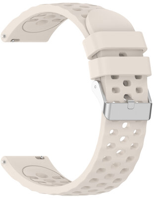 Siliconen bandje Amazfit 20 mm (pro Active 3 Premium), Cream
