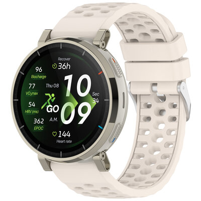 Siliconen bandje Amazfit 20 mm (pro Active 3 Premium), Cream