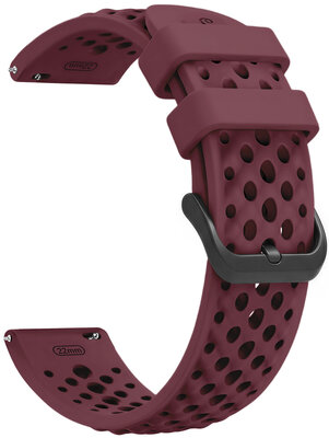 Siliconen bandje Amazfit 22 mm (pro Active Max), Burgundy