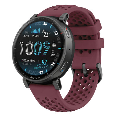 Siliconen bandje Amazfit 22 mm (pro Active Max), Burgundy