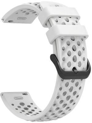 Siliconen bandje Amazfit 22 mm (pro Active Max), White