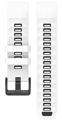 Siliconen horlogeband Ricardo Via Lattea 26mm, QuickFit, White
