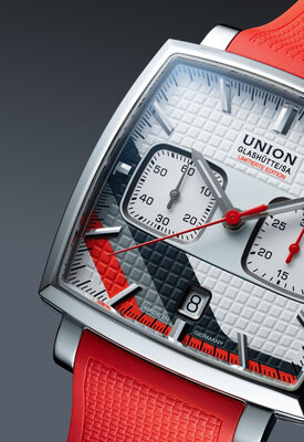 Union Glashütte Averin Chronograph D015.527.17.011.09 Sachsen Classic 2026 Limited Edition 350pcs (+ reserveriempje)