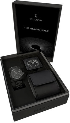 Bulova Lunar Pilot Quartz Chronograph 98A335 The Black Hole Limited Edition 5000pcs