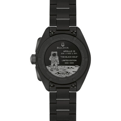 Bulova Lunar Pilot Quartz Chronograph 98A335 The Black Hole Limited Edition 5000pcs
