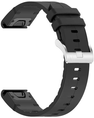 Leren horlogeband Ricardo Cogne 22mm, Black, QuickFit