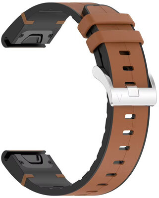 Leren horlogeband Ricardo Cogne 22mm, Brown, QuickFit