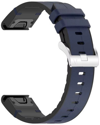 Leren horlogeband Ricardo Cogne 26mm, Blue, QuickFit