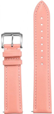 Leren horlogeband Ricardo Folgaria, Pink, Quick Release
