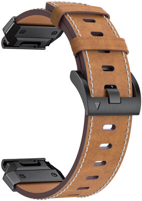 Leren horlogeband Ricardo Sappada 26mm, Brown, QuickFit