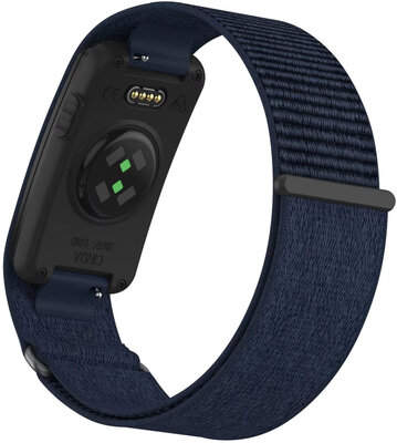 Nylon horlogeband Ricardo La Thuile (voor Garmin CIRQA), Blue, L/XL, voor de arm