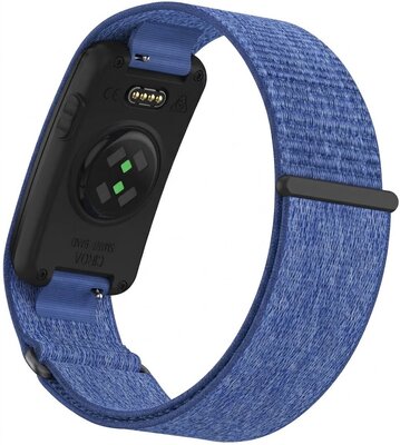Nylon horlogeband Ricardo La Thuile (voor Garmin CIRQA), Blue, L/XL, voor de arm