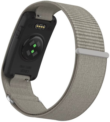 Nylon horlogeband Ricardo La Thuile (voor Garmin CIRQA), Gray, L/XL, voor de arm