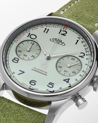 Prim Janský Pulsometer Chronograph 39 Quartz W03P.13283.B