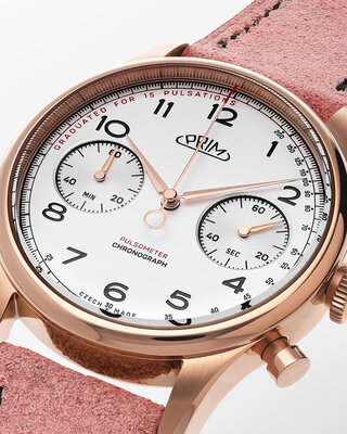 Prim Janský Pulsometer Chronograph 39 Quartz W03P.13283.D