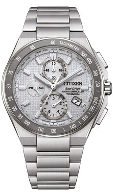 Citizen Sports Eco-Drive Radio Controlled Super Titanium AT8391-52H