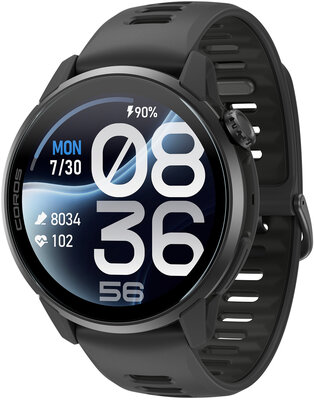 Coros Pace 4 Pro Black / Silicon Band