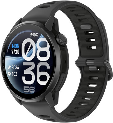 Coros Pace 4 Pro Black / Silicon Band