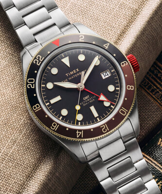 Timex Waterbury Heritage GMT Automatic TW2Y93500UK