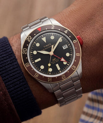 Timex Waterbury Heritage GMT Automatic TW2Y93500UK