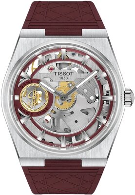 Tissot PRX Skeleton Automatic T137.405.17.371.00 Damian Lillard Limited Edition 1999pcs (+ reservebanden)