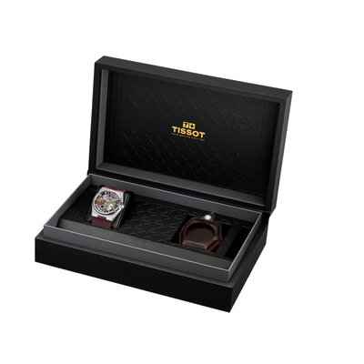 Tissot PRX Skeleton Automatic T137.405.17.371.00 Damian Lillard Limited Edition 1999pcs (+ reservebanden)