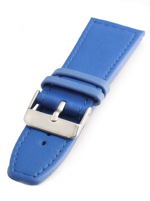 leren horlogeband Mavex W-309-J4, blauw