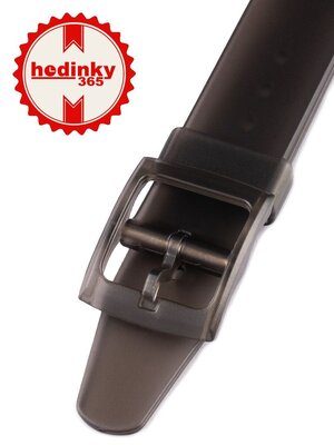 Kunststof bandje smoke mat voor dames SWATCH-BLACK-MATT horloges