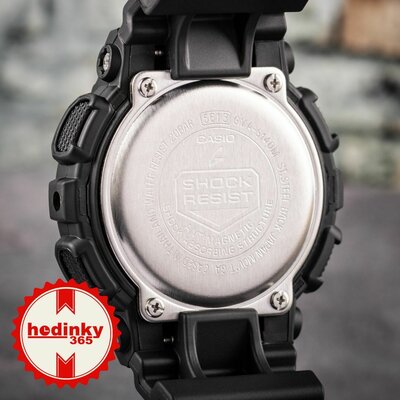 Casio G-Shock Original S-Series GMA-S140M-1AER Metallic Markers and Accents