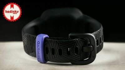Kunststof bandje Garmin (pro Vívofit junior 3), zwart, Marvel, Black Panther