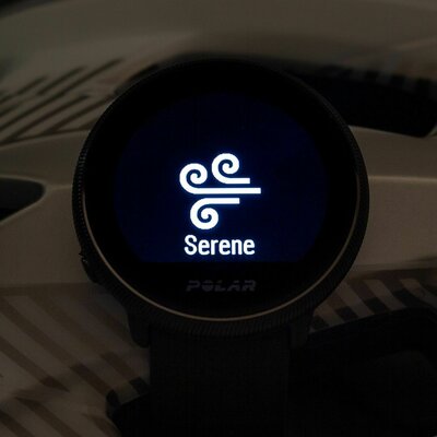 Polar Ignite 2 Night Black, maat S-L