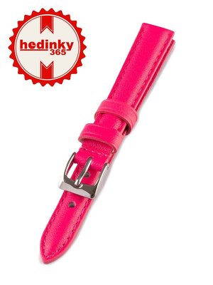 Leren horlogeband Mavex HYP-07-K, roze