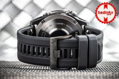 Siliconen bandje Ricardo 26mm (pro Garmin Fenix 8/7X/6X (51mm), Tactix aj.), zwart, QuickFit